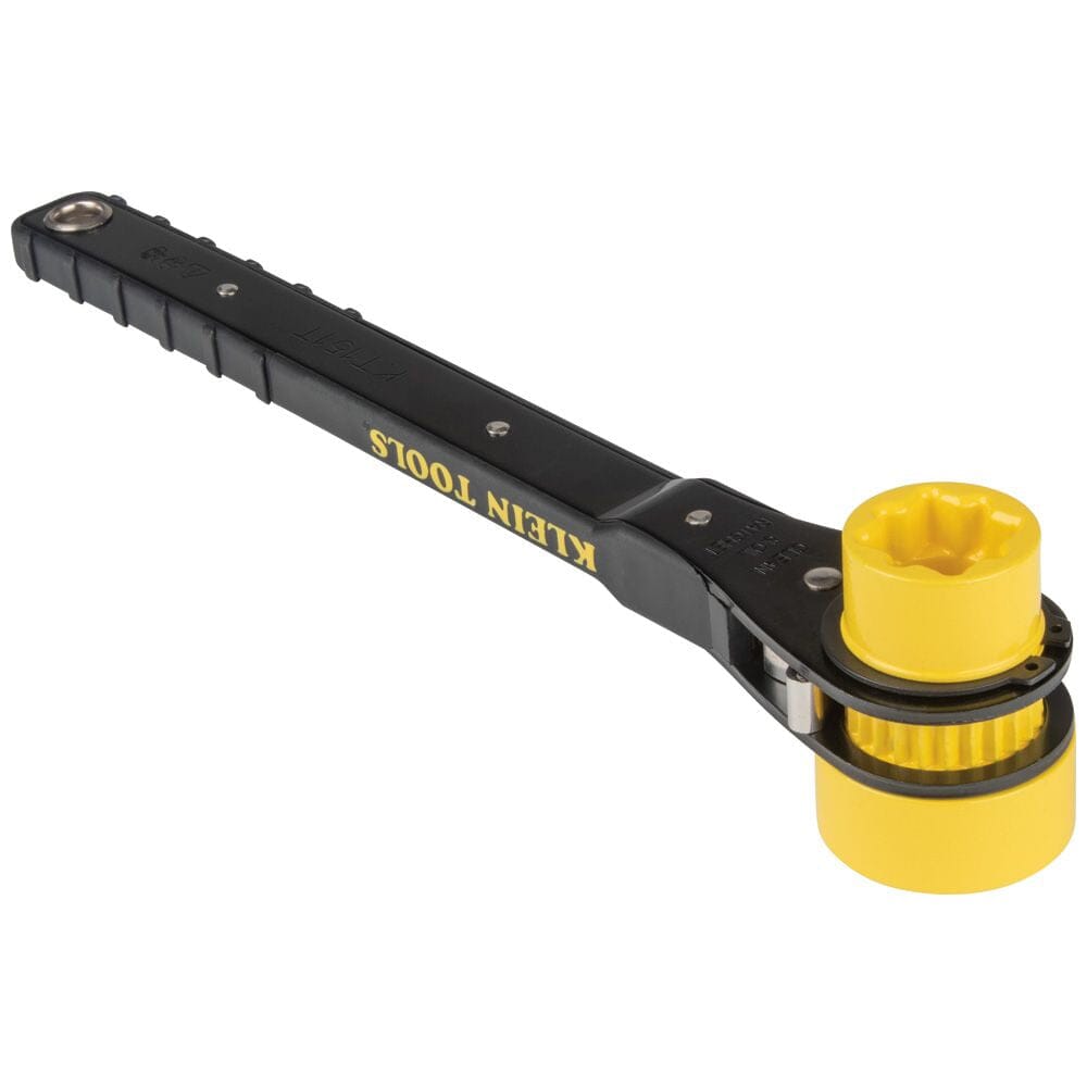 Klein Lineman's Wrench 4 in 1 Ratcheting Wrench Tool - KT151T - J.L. Matthews Co., Inc.