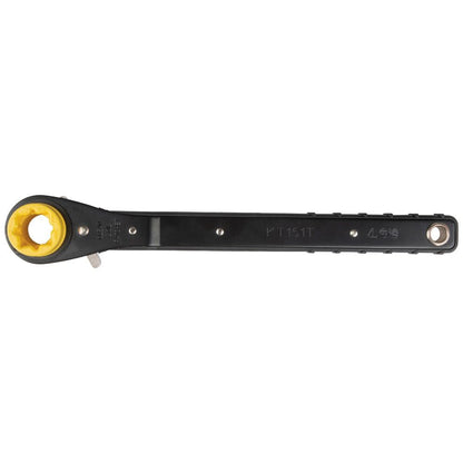 Klein Lineman's Wrench 4 in 1 Ratcheting Wrench Tool - KT151T - J.L. Matthews Co., Inc.