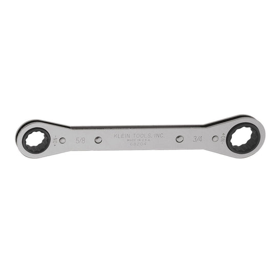 Klein Ratcheting Box Wrench - 13/16'' x 7/8'' - 68206 - J.L. Matthews Co., Inc.