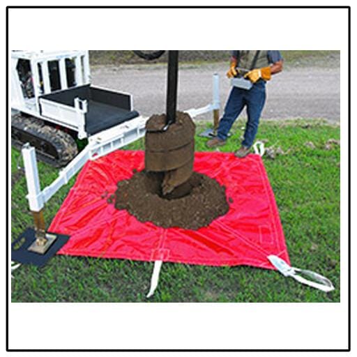 Lewis Manufacturing Rowdy's DirtBall Tarp Jobsite Debris Tarp - RDB