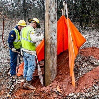 Lewis Manufacturing Rowdy's Dirtball Jobsite Debris Tarp w/V - Notch - RDB - 7x7 - 22v - J.L. Matthews Co., Inc.