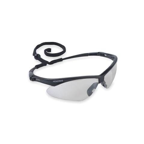 Nemesis Single Lens Black Frame Safety Glasses - 30196095 - J.L. Matthews Co., Inc.