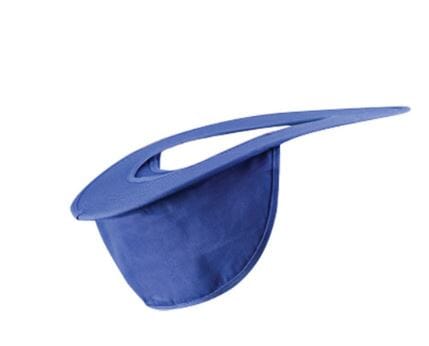 Occunomix Hard Hat Shade Sun Shield Head Protection - Blue