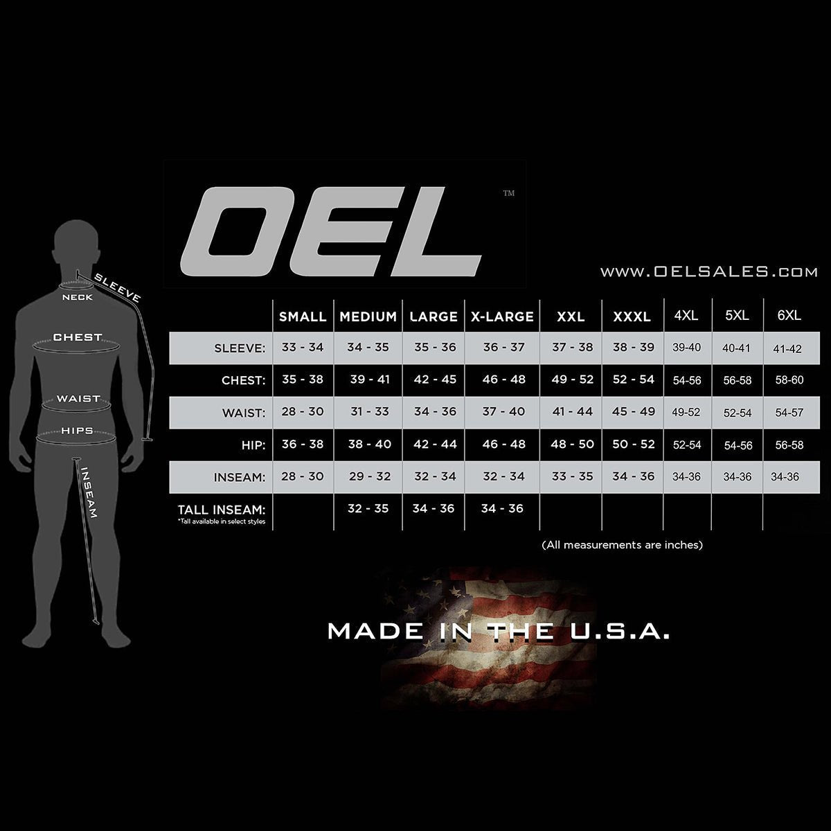 OEL 12 CAL Jacket & Bib - Overall Head Gear Kit - AFW12 - NJB 