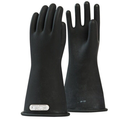 OEL 14" Class 1 Rubber Glove Insulating Hand Gloves  - IRG-1-14-B