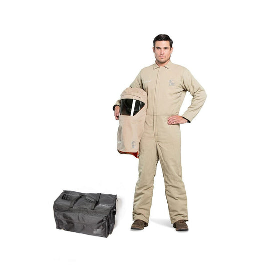 OEL 40 Cal Arc Flash Kit Switch Gear Standard Coverall Kit - AFW40 - KFC - J.L. Matthews Co., Inc.