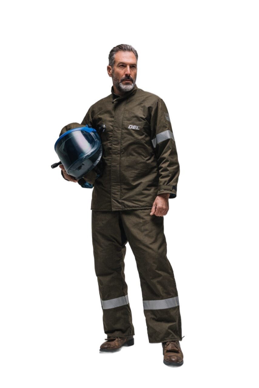 OEL 40 Cal Black Series Arc Flash Kit Lineman Clothing AFW40LF-FL-BSJB
