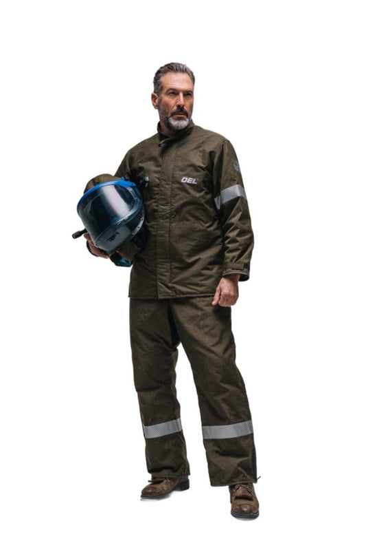 OEL 40 Cal Black Series Arc Flash Kit Lineman Clothing AFW40LF-FL-BSJB