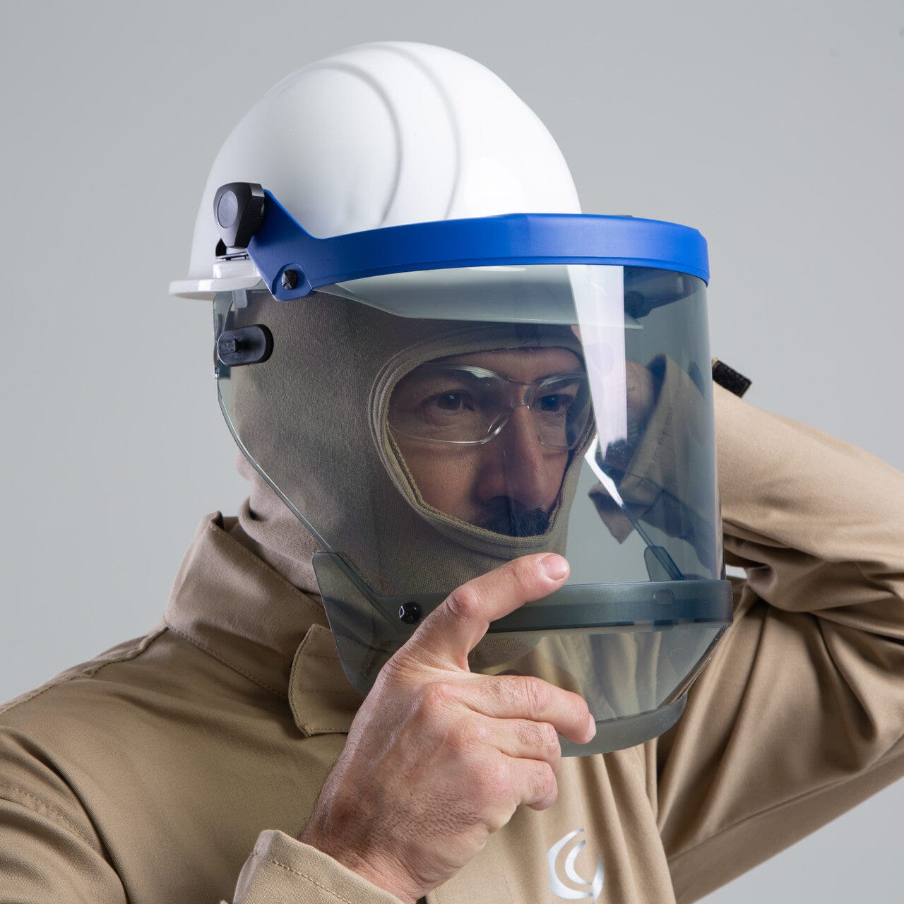 OEL 8 Cal Jacket & Bib Overall Headgear Kit - AFW8 - KJB - J.L. Matthews Co., Inc.