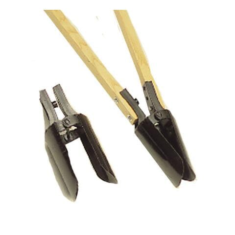 OshKosh 8' Post Hole Digger Solid Handle Digging Shovel - 2051