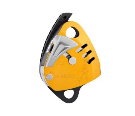 Petzl Maestro S Descender w/Integrated Progress Rope Pulley - D024AA00 - J.L. Matthews Co., Inc.