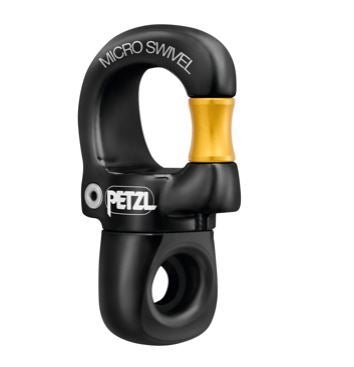 Petzl Micro Swivel Compact Gated - P58XSO - DISCONTINUED - J.L. Matthews Co., Inc.