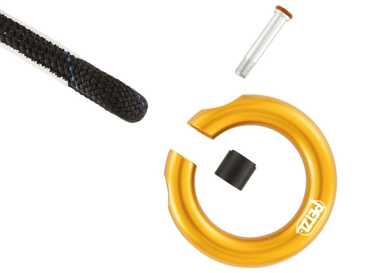 Petzl Ring Open Wide Opening Multidirectional Gated Ring - P28 - J.L. Matthews Co., Inc.