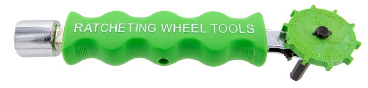 Ratcheting Wheel Tools 3/16" Hex Wrench w/ Stationary Penta - RW - 88N - J.L. Matthews Co., Inc.