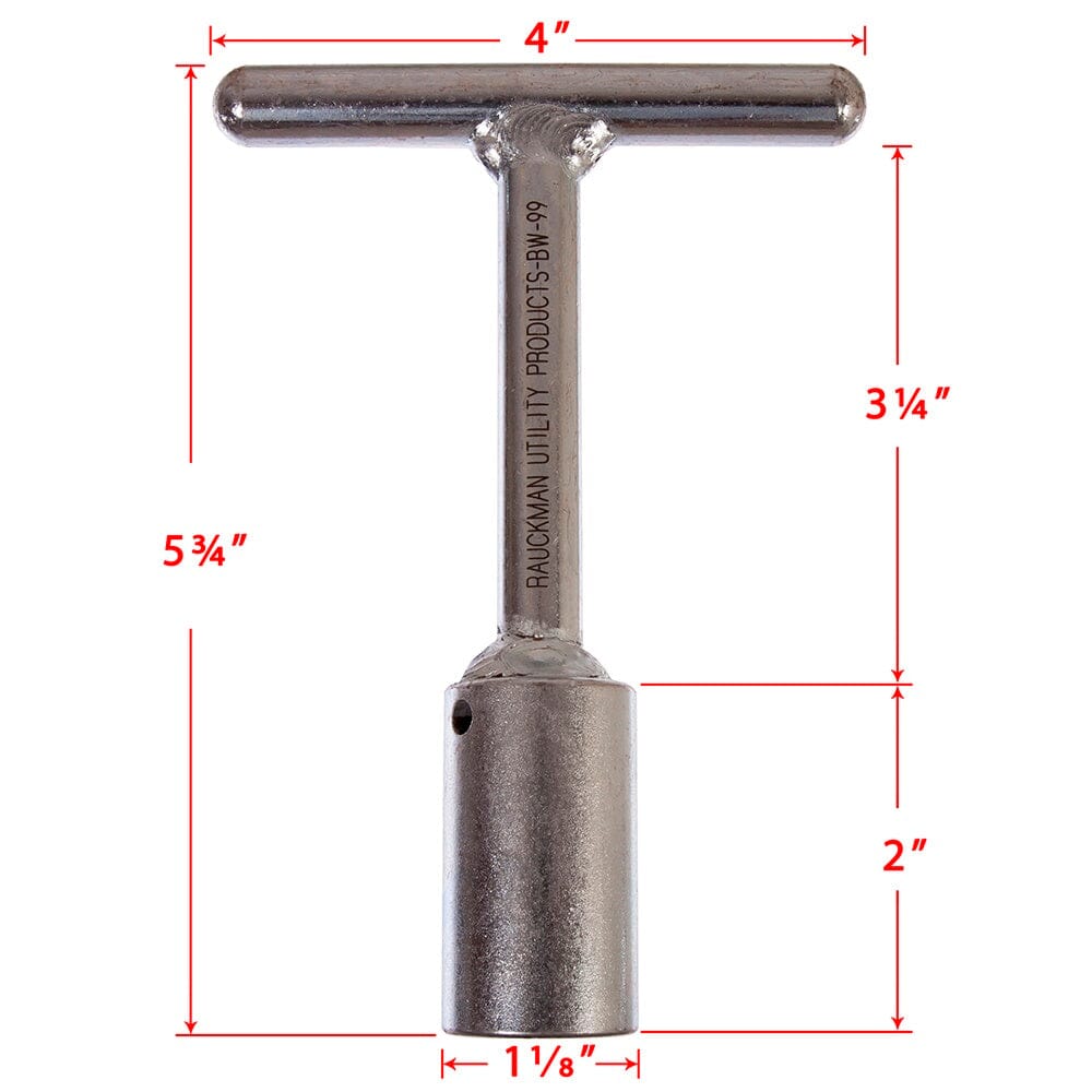 Rauckman T - Handle 3/4" Penta Socket Lineman Wrench - BW99 - J.L. Matthews Co., Inc.