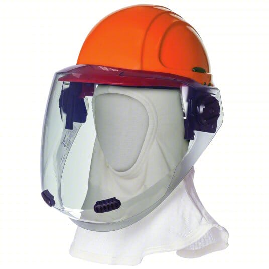 Salisbury ARC Flash 12 Cal Faceshield with Hard Cap - AS1200HAT - PP - J.L. Matthews Co., Inc.