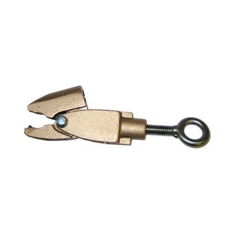 Salisbury Ground Clamp Bronze Bus Bar Alligator w/Teeth - 7575FTE - J.L. Matthews Co., Inc.