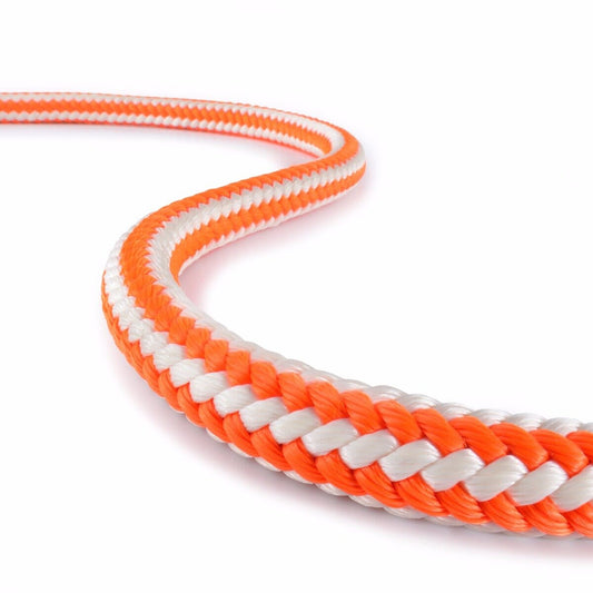 Teufelberger HiVee Orange 1/2" Climbing Rope - C3255 - 16 - J.L. Matthews Co., Inc.