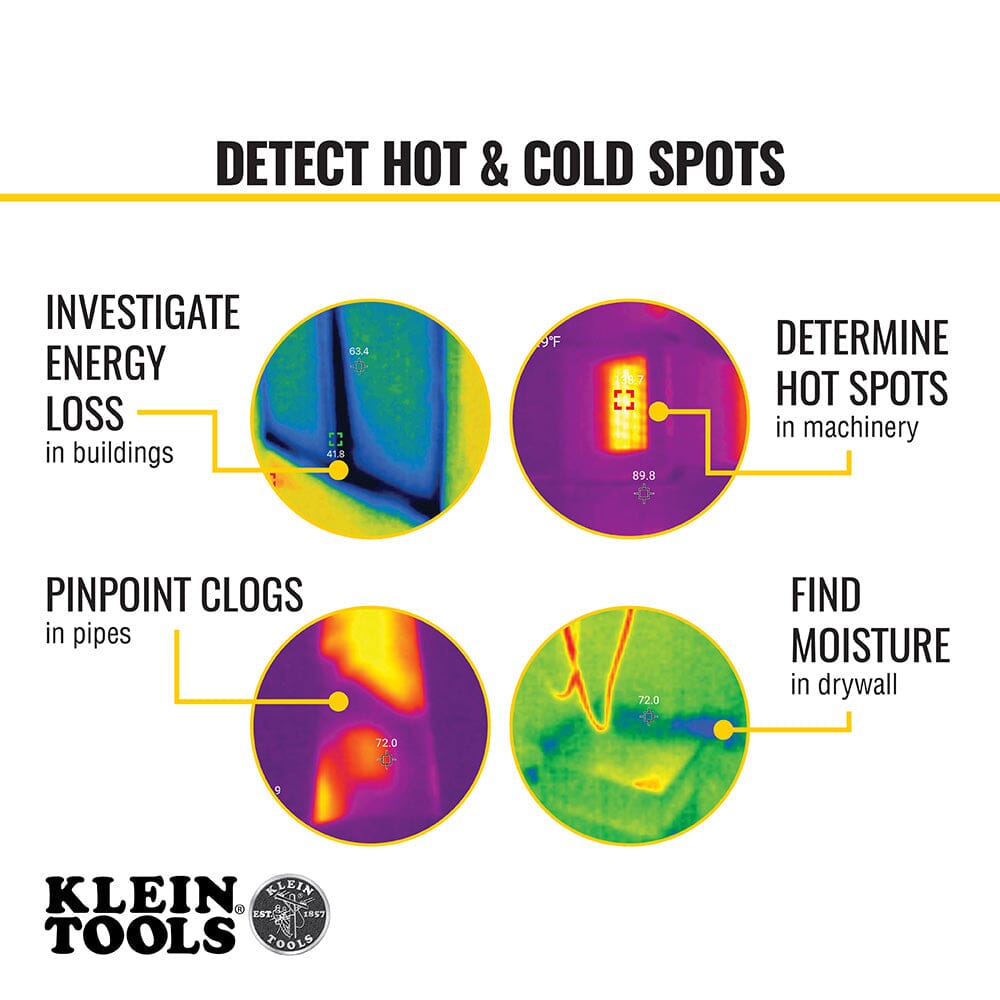 Klein Thermal Imager for iOS Devices- TI222 Thermal Imager Klein Tools 