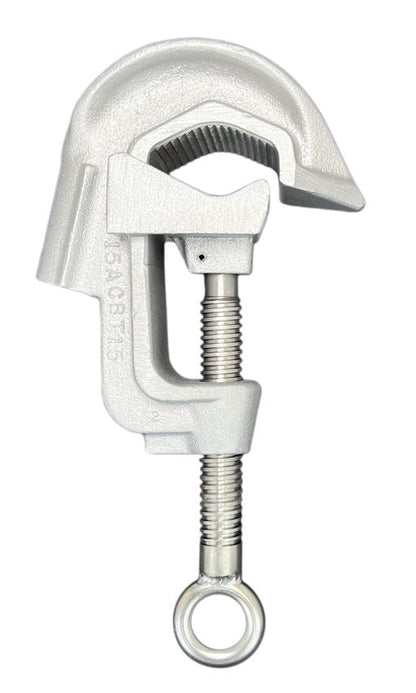 Travis Pattern 1 - 1/2" Aluminum Serrated C Clamp - TP15ACBT15 - J.L. Matthews Co., Inc.