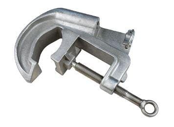 Travis Pattern 3 - 1/2" Aluminum Serrated C Clamp w/ Strain Relief - TP35ACBT15 - SR - J.L. Matthews Co., Inc.