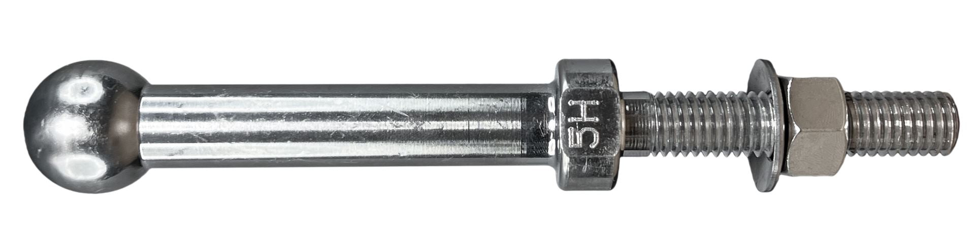Travis Pattern Ball Stud Copper Alloy, Tin Plated - BS13T500M - J.L. Matthews Co., Inc.